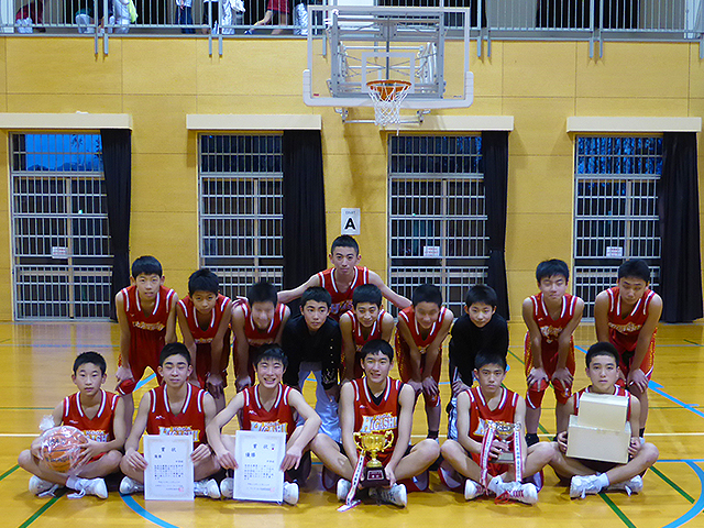 平成29年度 第39回 福岡県中学校新人バスケットボール大会 古賀市バスケットボール協会